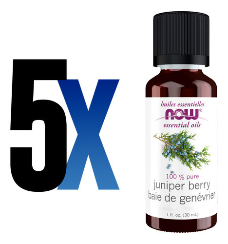 Óleo Bagas Zimbro Now Foods Juniper Berry 30ml Importado 5un - Imagem 2