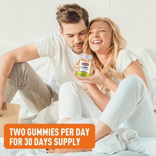 Greabby Nac Gummies Sem Açúcar, Suplemento De N Acetil Ciste - Imagem 7