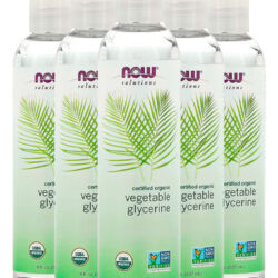 Glicerina Vegetal Orgânica Now Foods 237 Ml Importado 5un