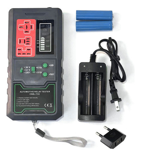 Testador De Relé Eletrônico Automotivo 12v 24v - Imagem 6