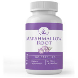 Ingredientes Puros E Originais Raiz De Marshmallow, (100 Cáp