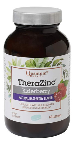 Pastilhas De Sabugueiro Therazinc Da Quantum Health, Feitas - Imagem 3
