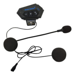 Fone Ouvido Intercomunicador Capacete Moto Microfone Terço