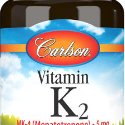 Carlson - Vitamina K2, Mk-4 (menatetrenona), Suplemento V