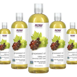 Óleo De Semente De Uva 473ml Now Foods Grapeseed Oil 5un