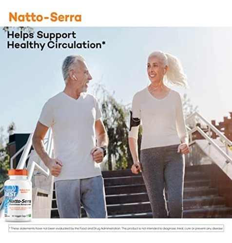 Doctors Best Natto-serra, Não Ogm, Vegano, Sem Glúten, 90 - Imagem 6