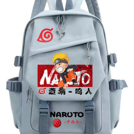 Mochila Escolar De Grande Capacidade Naruto Para Adolescente - Imagem 21