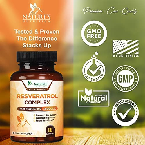 Resveratrol 1800 Mg Por Porção - Antioxidantes Potentes Par - Imagem 4