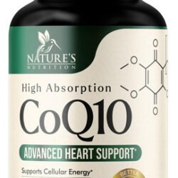 Coq10 Coenzima Q10 Suplemento De Suporte À Saúde Cardíaca C