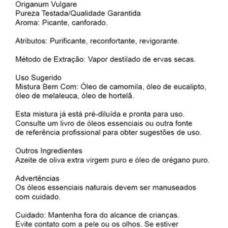 Mistura Óleo Orégano Now Foods 30 Ml Importado - Imagem 4