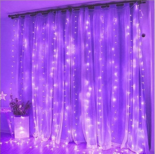 . Série De Cortinas Led Light 3x3 Decoração De Jardim Ao Ar