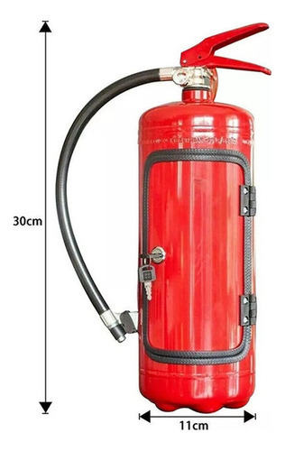 Extintor De Incêndio Bar Novelty Wine Storage Box Fire Extin - Imagem 2