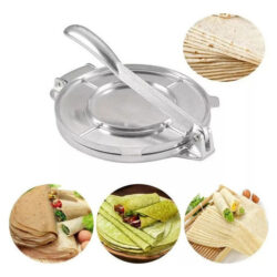 Máquina De Tortilha De Cozinha Em Liga De Alumínio Prensa De