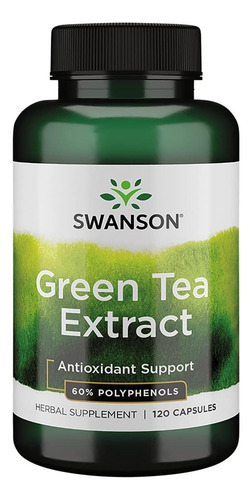Extrato De Chá Verde Swanson (padronizado) 120 Cápsulas
