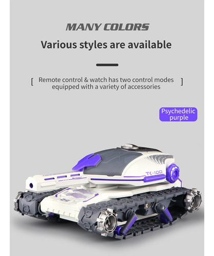 Carro De Brinquedo Tanque De Controle Remoto Para Crianças - Imagem 11