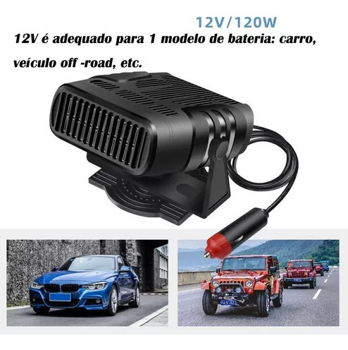 Mini Ar Condicionado E Aquecedor Para Ventilador De Carro - Imagem 2