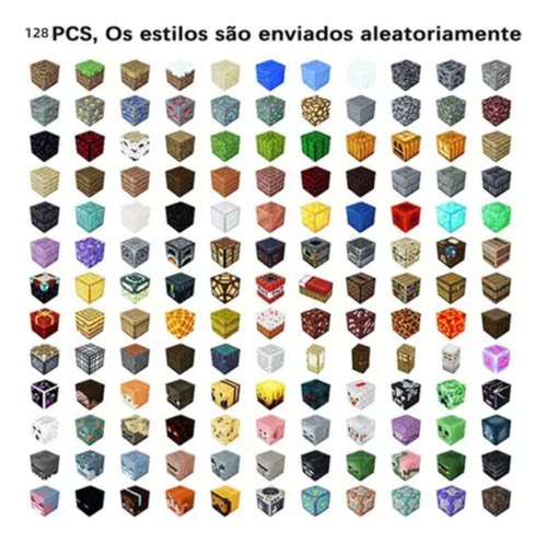 Novo T Conjunto De Blocos Magnéticos Minecraft Construção - Imagem 3
