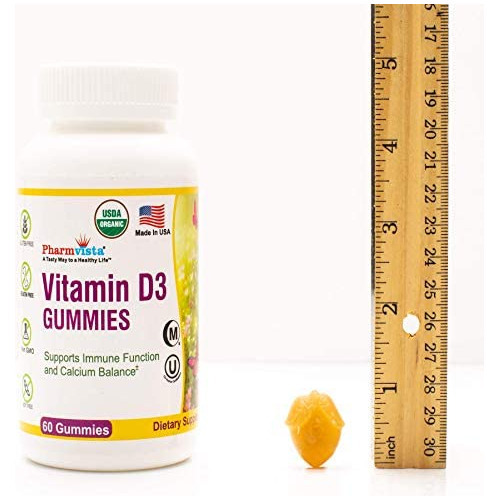 Ursinhos De Goma De Vitamina D3 Orgânica - Maneira Vegetari - Imagem 4