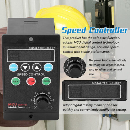 Controlador De Velocidade Multifuncional Do Motor 400w Ac220 - Imagem 7