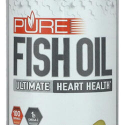 Finaflex Pure Fish Oil - 100 Softgels - Promove A Função Car