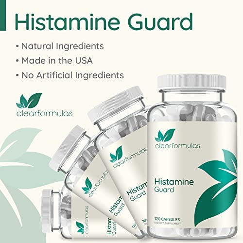 Suplemento Enzimático Histamine Guard Clear Formulas, 120 C - Imagem 4