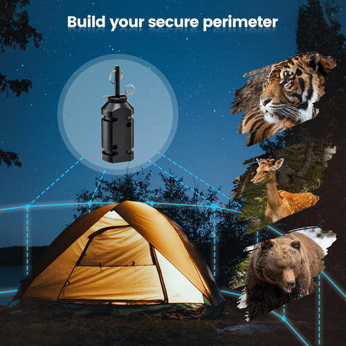 Y Alarme De Fio De Acampamento Para Segurança Perimetral - Imagem 3