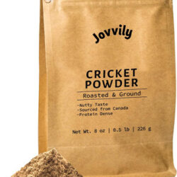 Jovvily Cricket Protein Powder - 8 Onças - Sem Adição De Sa