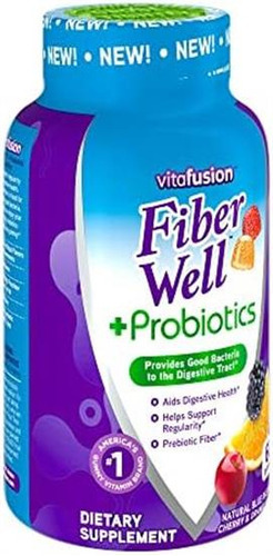 Gomas Probióticas Vitafusion Fiber Well + Para Adultos, 60 - Imagem 8
