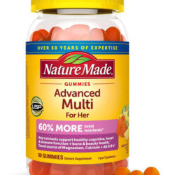 Gomas Multivitamínicas Avançadas Da Nature Made Para Ela Com