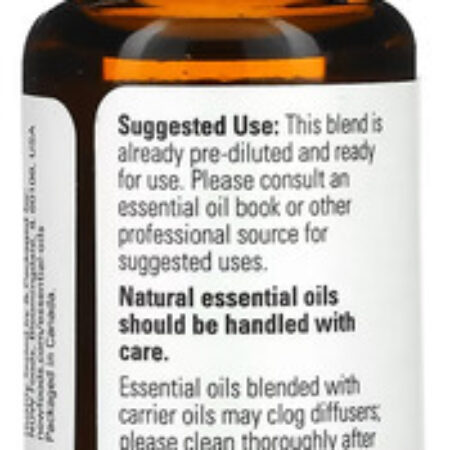 Mistura De Óleo De Olíbano Now Foods 30ml Importado - Imagem 3