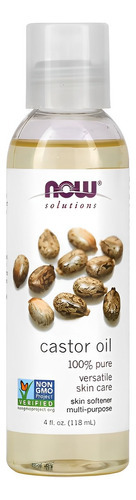 Óleo De Castor 118ml Now Foods Óleo De Rícino Importado 3un - Imagem 5