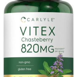 Suplemento Carlyle Vitex Chasteberry | 820mg | 150 Cápsulas