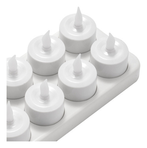 Velas Elétricas Led Recarregáveis, Chá Cintilante Sem Chama - Imagem 9