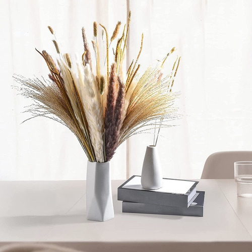 Decoração De Buquê De Capim Seco Dos Pampas Boho Home 120 Un - Imagem 7