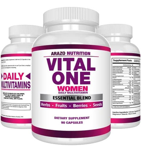 Arazo Nutrition Vital One Multivitamínico Para Mulheres - Su - Imagem 8