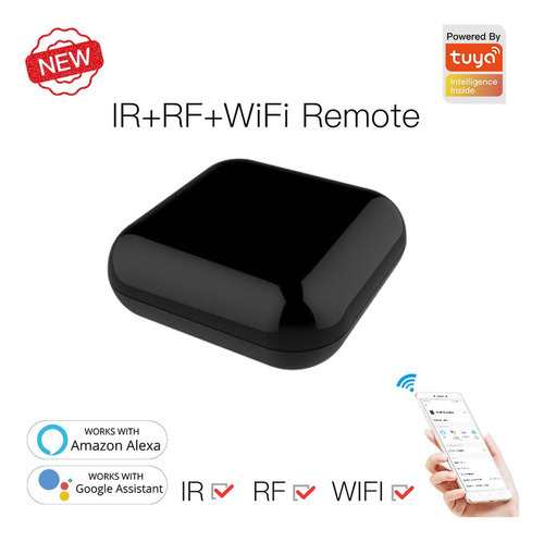 Controle De Voz Do Controle Universal Remoto Wifi Ir Rf - Imagem 6