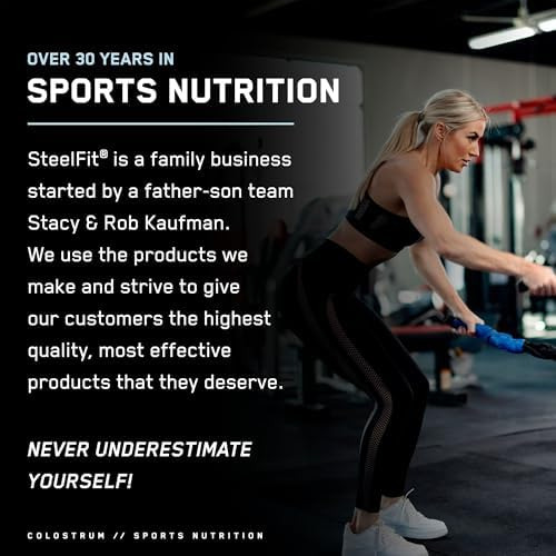 Superalimento Em Pó De Colostro Bovino Steelfit Para Recuper - Imagem 7