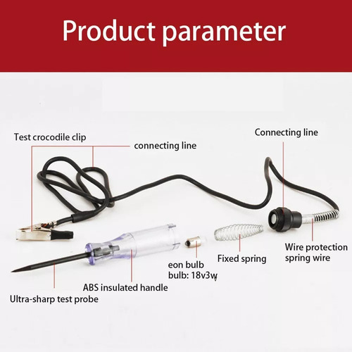 . Automobile Current Tester Measuring Pen Electrical Tester - Imagem 11