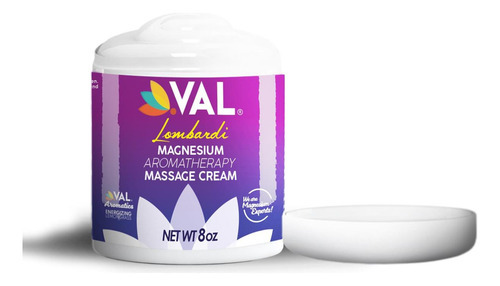 Val Creme De Magnésio Pure Zechstein Com Msm E Óleos Orgânic