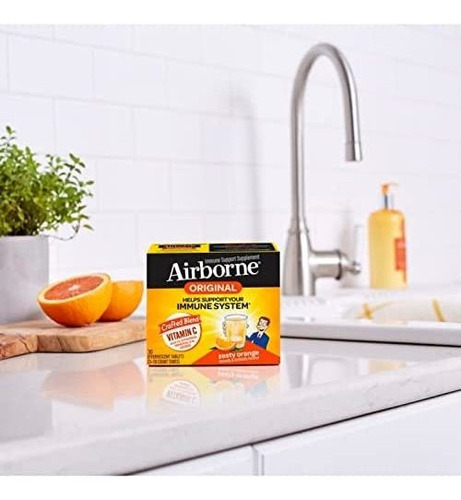 Vitamina C Airborne 1000 Mg 30 Comprimidos Efervescentes - Imagem 10
