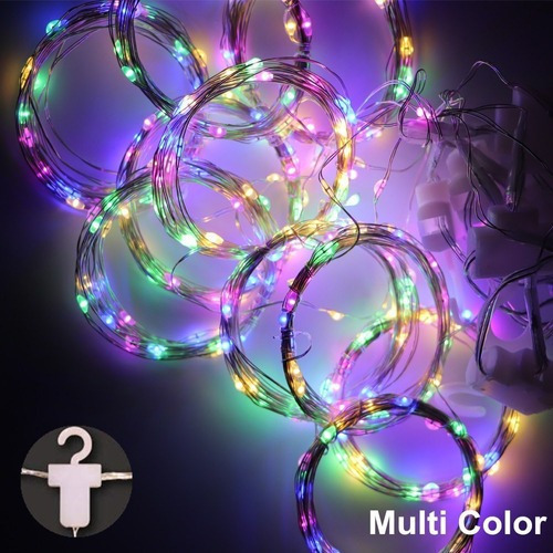 Cortina Led Decorativa Luz Branca De Controle Remoto 3x3m - Imagem 4