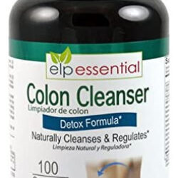 Elp Essential Colon Cleanser Detox Fórmula 100 Cápsulas Limp