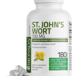 Bronson St. Johns Wort 700 Mg Por Porção Hypericum Perforatu