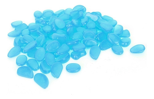 100pcs Pedra Luminosa Decoração Fluorescente Jardim Quintal - Imagem 4