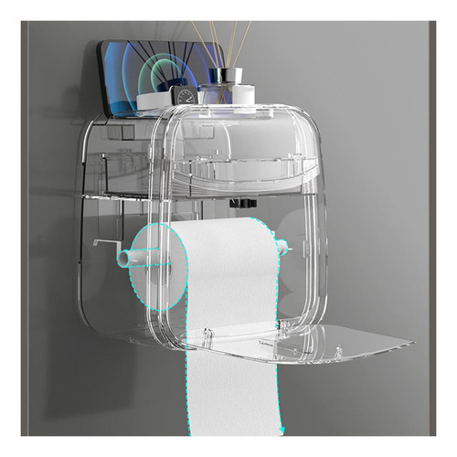 Caixa De Lenços Sanitários Caixa De Papel Higiênico Impermeá - Imagem 6