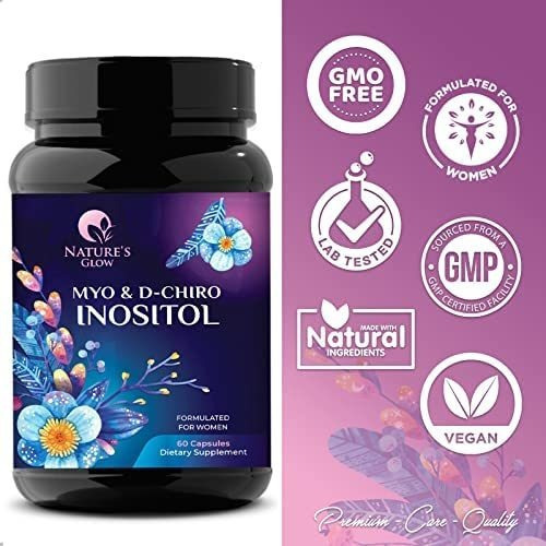 Myo-inositol & D-chiro Inositol Premium 40:1 Ratio - Vegan H - Imagem 4