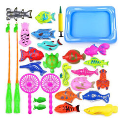 Jogo De Pesca Magnética Summer Toy Conjunto De Piscina De 24