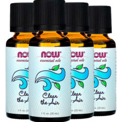 Mistura Óleo Clear The Air Now Foods 30ml Importado 4un