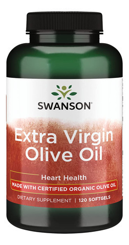 Suplemento De Azeite De Oliva Extra Virgem Swanson 1000 Mg 1