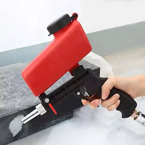 Pistola Pneumática De Jateamento De Areia Pequena* - Imagem 8
